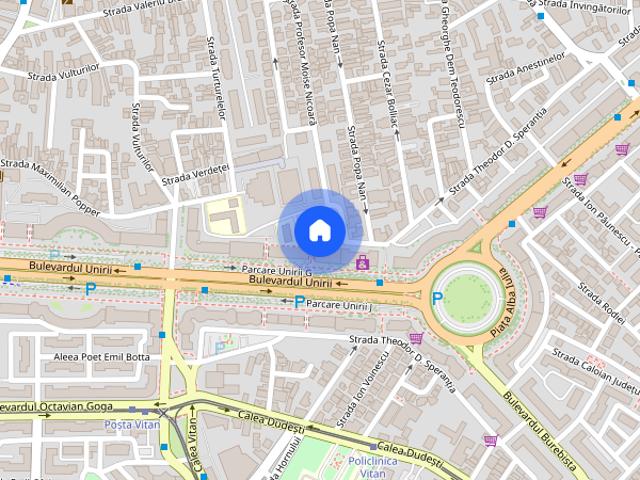 Piata Alba Iulia Bulevardul Decebal Unirii Apartament 2 camere