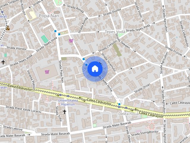 Piata Muncii 10` Metrou Calea Calarasi Decebal Nou Centrala Terasa