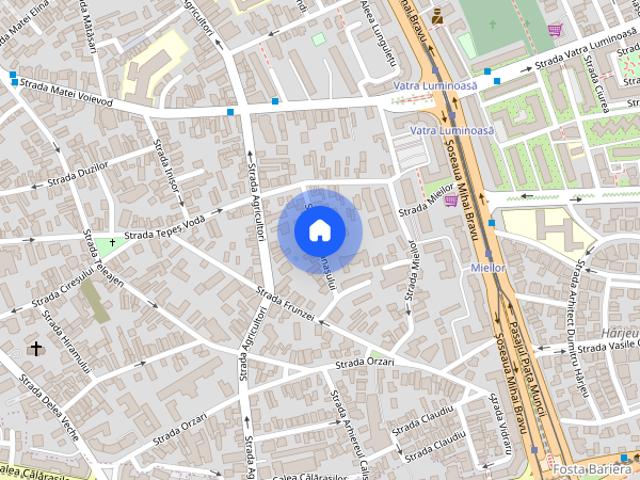 Piata Muncii 10' Metrou Piata Iancului Soseau Mihai Bravu Centrala