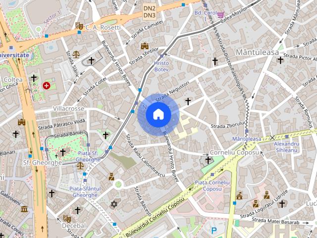 PIATA ROSETTI * METROU* GARSONIERA MOBILATA SI UTILATA MODERN * CENTRA