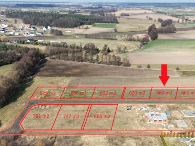 Piaskowa 660 m², Czekanów