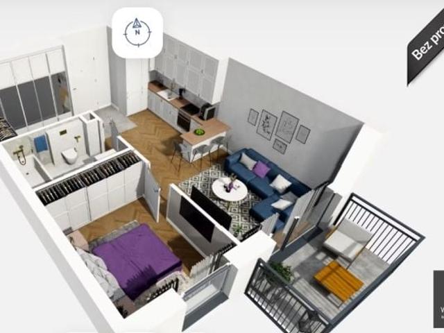 Piaszczysta 40,09 m², Kraków