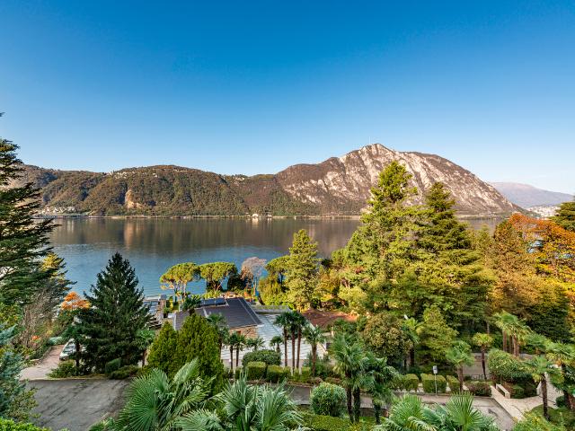 Pied à terre mit Seeblick, Garten und Gemeinschaftspool