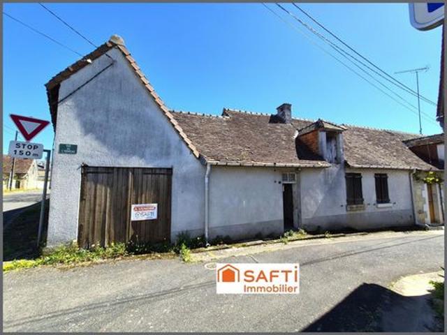 PIED A TERRE SUD TOURAINE Maison+Garage+Jardinet