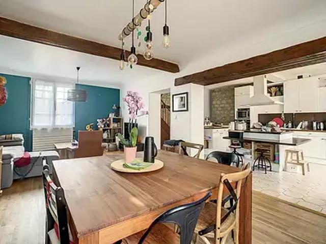 Pierrelaye 95480 Achat / Vente maison 5 pièces t5 au dernier étage cave