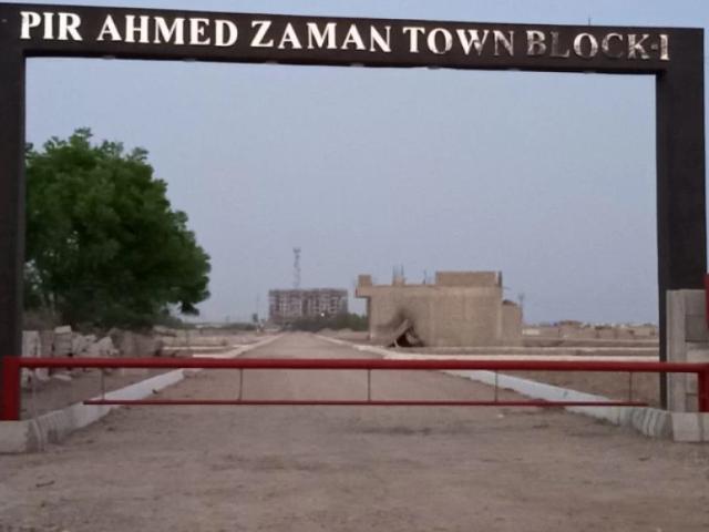 Pir ahmed zaman town block 2 Karachi Scheme 33 ID 71944