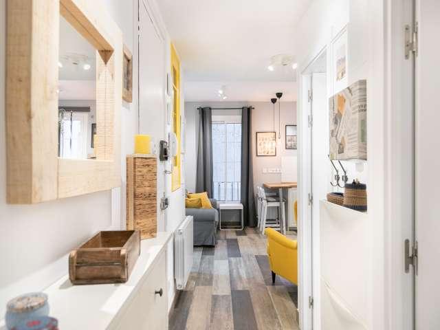 Piso moderno con vistas exteriores en zona céntrica de Barcelona