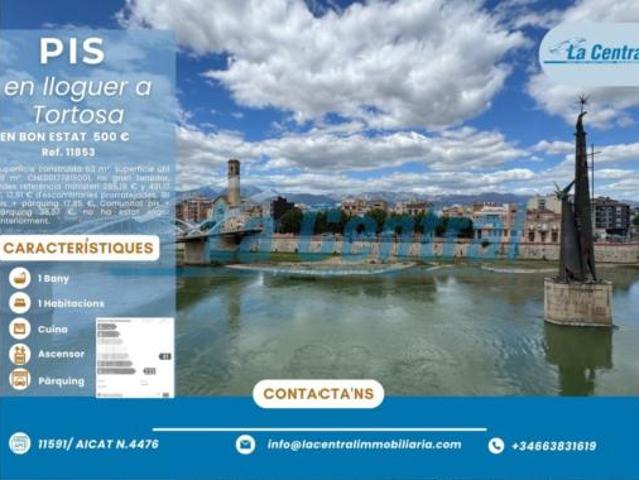 Piso Alquiler Tortosa, Remolins Sant Jaume