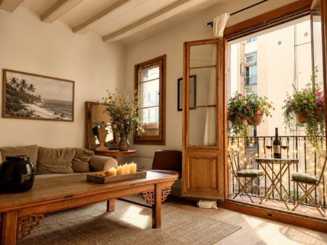 Elegante apartamento reformado en venta en el Barrio Gótico de Barcelona, España