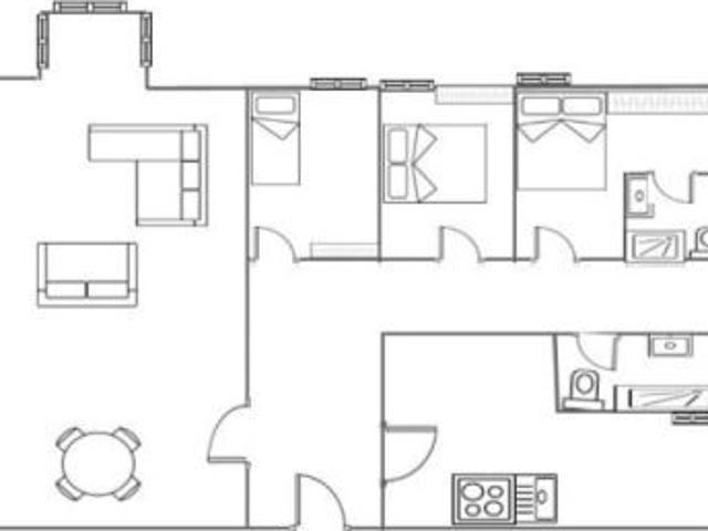 PISO CON REFORMA INTEGRAL para entrar a vivir, con 2 habitaciones, 2 baños uno