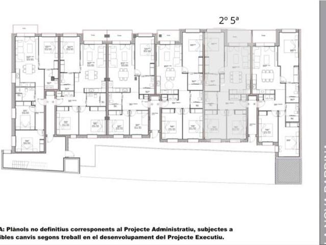 Piso de obra nueva, con terraza, tres habitaciones y dos plazas de parking