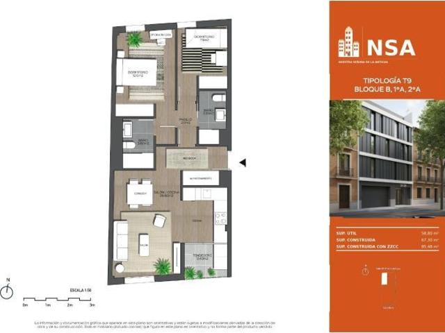 Piso de obra nueva a la venta en Carabanchel Madrid
