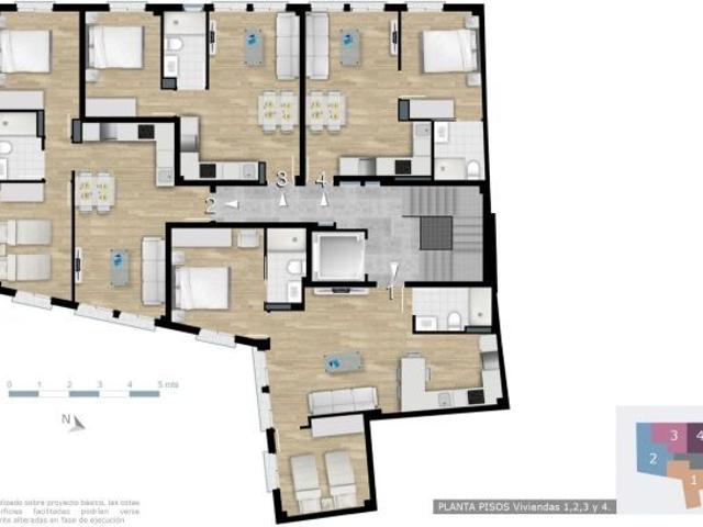 PISO DE OBRA NUEVA, ELCHE muy cerca de la Universidad CEU