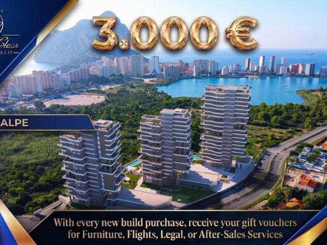 Piso de alto standing de 106 m2 en venta en Calpe, España