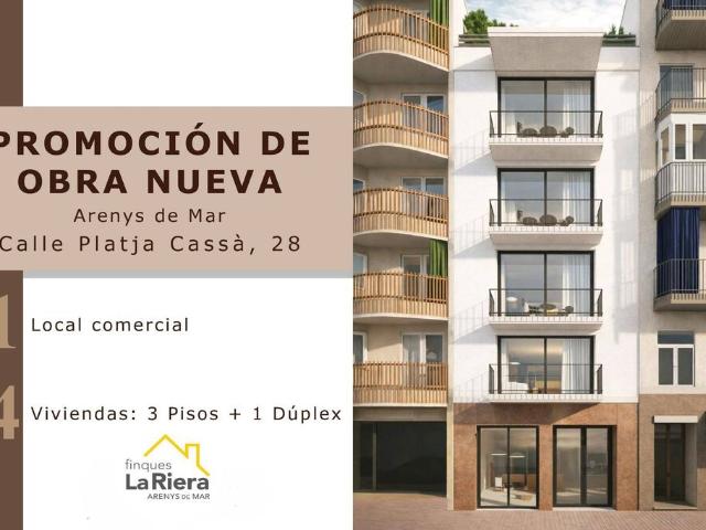Piso de alto standing de 132 m2 en venta en Arenys de Mar, España