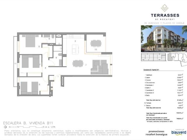 Piso de lujo en venta en Rocafort, Comunidad Valenciana