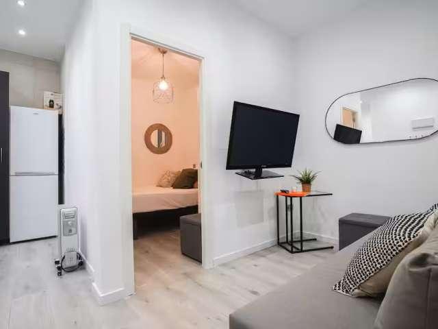 Piso de 1 dormitorio en alquiler en Trafalgar, Madrid