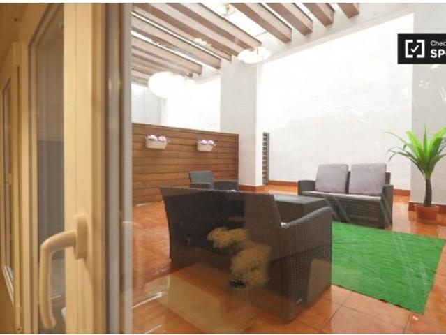 Piso de 1 dormitorio en alquiler en El Raval