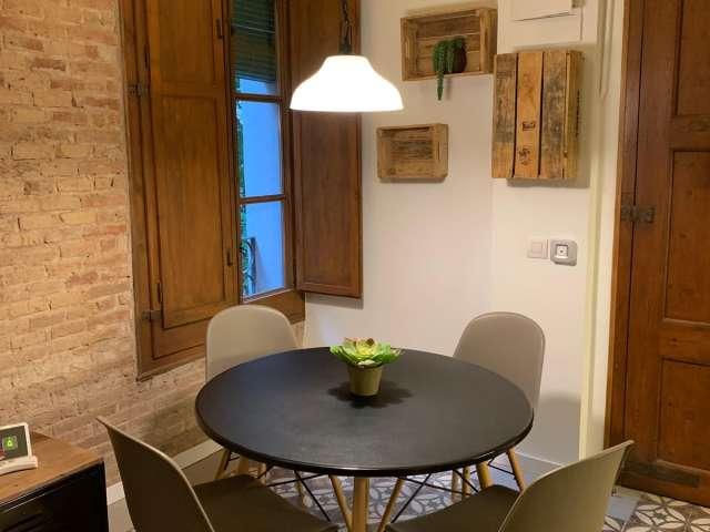 Piso de 1 dormitorio en alquiler en El Raval, Barcelona
