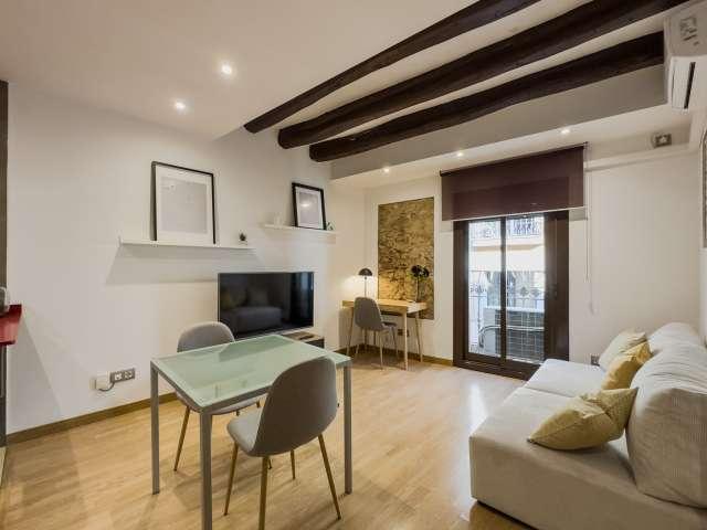 Piso de 1 dormitorio en alquiler en El Raval, Barcelona