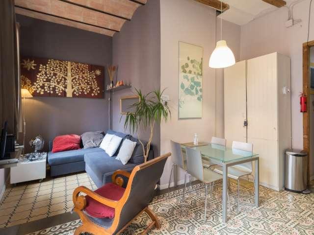 Piso de 1 dormitorio en alquiler en El Raval, Barcelona