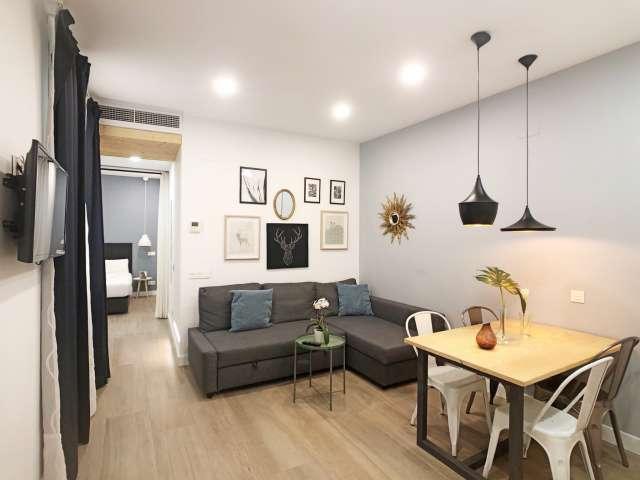 Piso de 1 dormitorio en alquiler en Justicia, Madrid