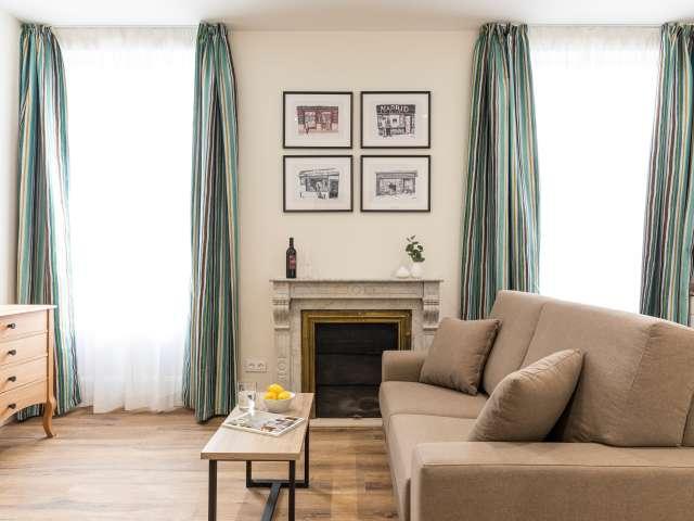 Piso de 1 dormitorio en alquiler en Recoletos, Madrid