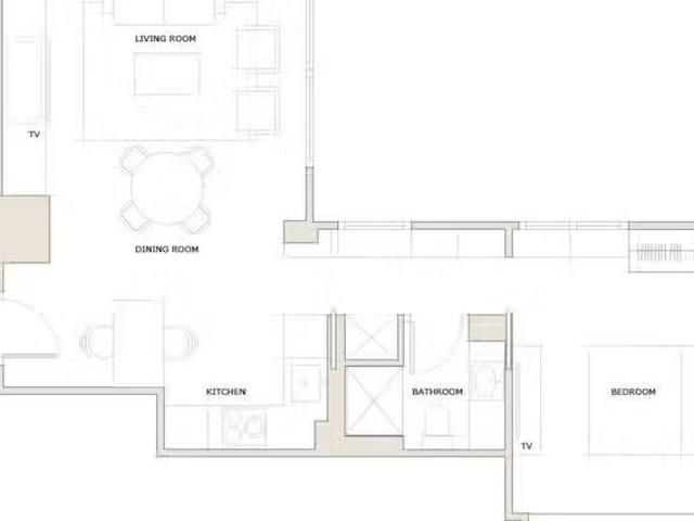 Piso de 1 habitación en Calle de Diego de León, Castellana