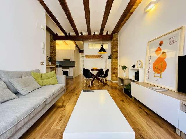 Piso de 2 habitaciones en alquiler en El Botánico, Valencia