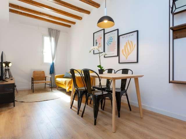 Piso de 2 habitaciones en alquiler en El Raval, Barcelona