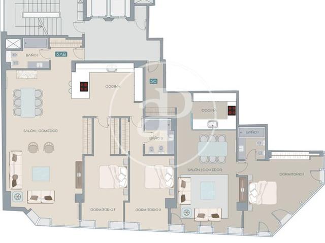 Piso exclusivo de 259 m2 en venta en Madrid, España