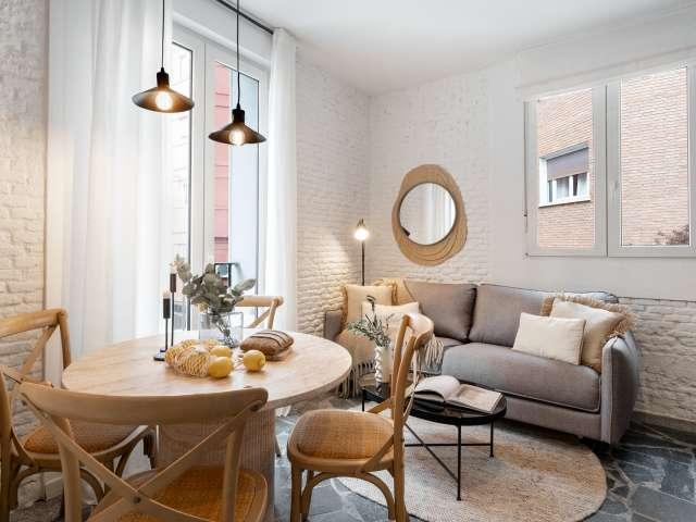 Piso en alquiler de 1 dormitorio en Cuatro Caminos, Madrid