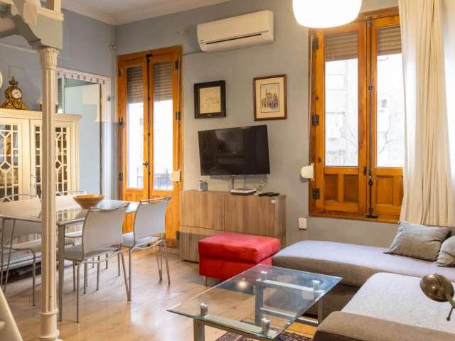 Piso en alquiler de 1 dormitorio en Niño Jesús, Madrid