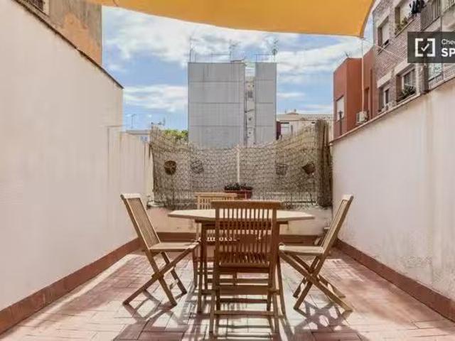 Piso en alquiler de 1 habitación en Vila de Gràcia