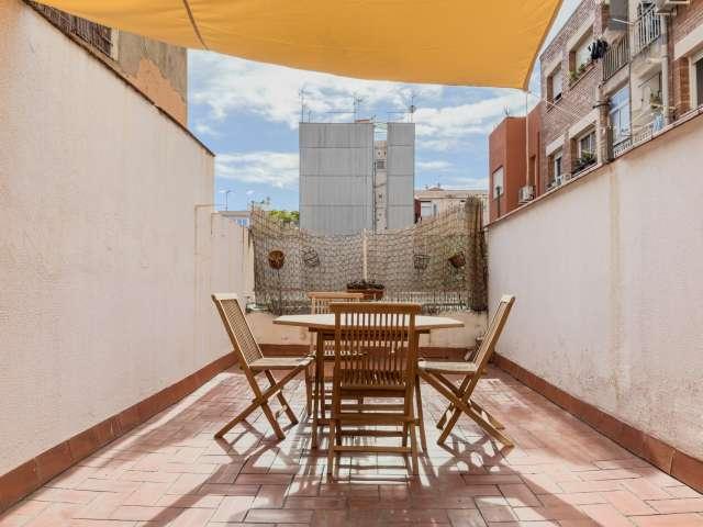 Piso en alquiler de 1 habitación en Vila de Gràcia