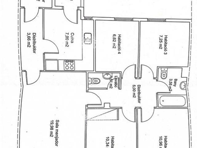 Piso en alquiler en Mataró, de 100 m² 4 habitaciones por 1.300