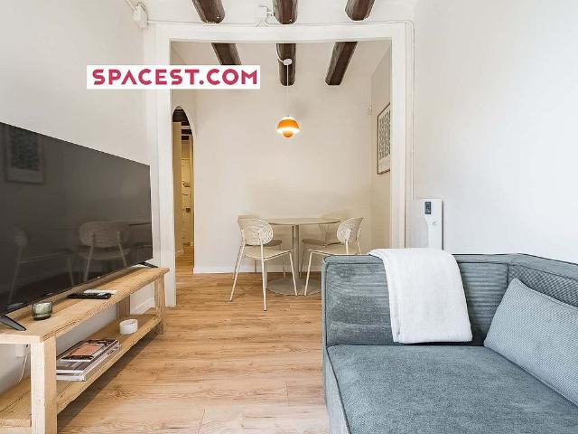Piso en alquiler en calle De Sant Pere Mitjà, Barcelona, de 50 m² 1 habitación por 1.760