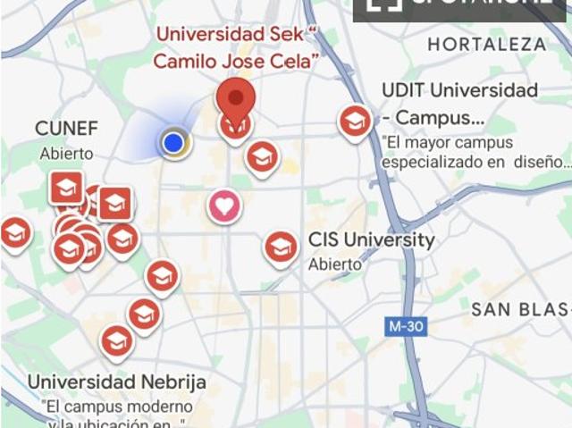 Piso en alquiler de 1 dormitorio en Castillejos, Madrid