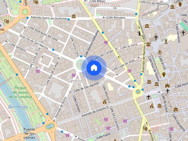 Piso en alquiler en Gran Vía de San Marcos