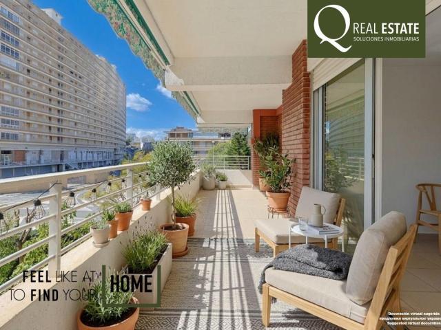 Piso en Playa de San Juan con Gran Terraza soleada y Urbanización con Piscina
