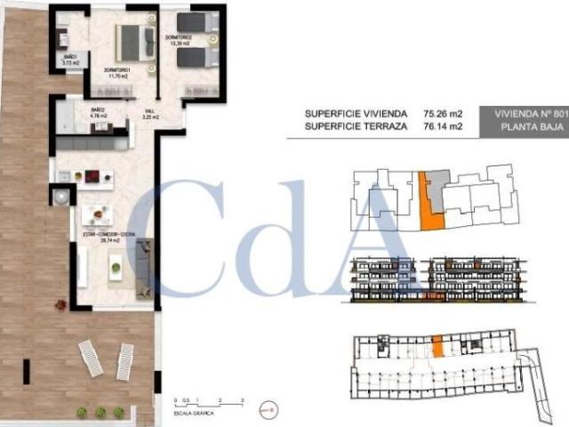 Piso en venta Orihuela
