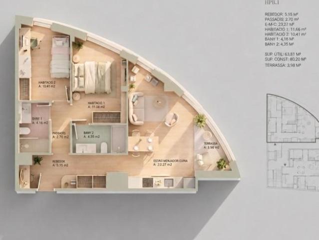 Piso en venta Calella