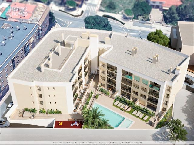 Piso en venta en Mutxamel, Centro. ESTUPENDO RESIDENCIAL DE OBRA NUEVA EN MUCHAMIEL. Pisos.