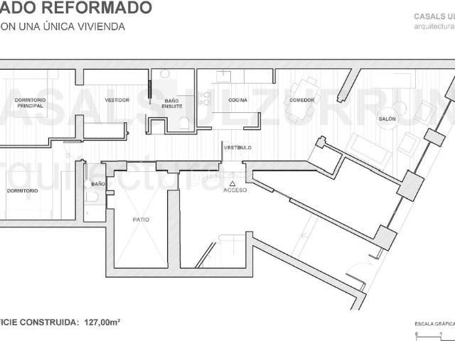 Piso en venta en Madrid, Palacio. magnífico y luminoso piso de 127 m2, situado próximo al Palacio Real, y al metro La Latina. Pisos.