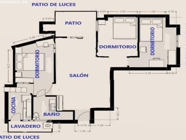 Piso en Venta en Málaga del Fresno, Málaga