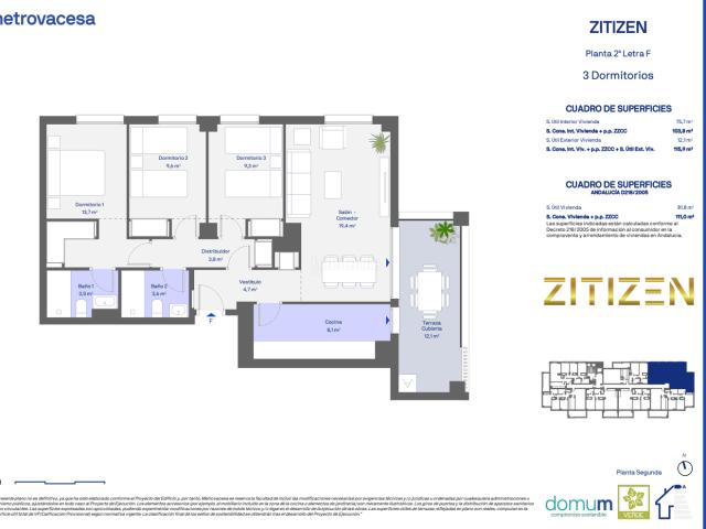 Piso en venta en Málaga, Distrito Zeta Recinto Ferial Cortijo de Torres. Pisos.