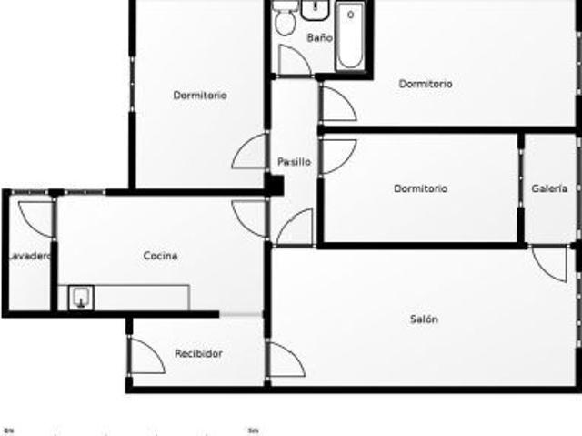 Piso en Venta en Medina del Campo, Valladolid