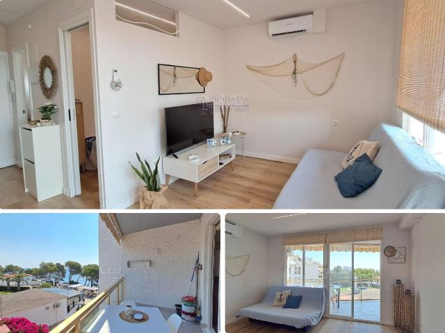 Piso en venta en Miami Platja, Passeig Marítim Costa Dorada. ¡Piso reformado en 1a línea de playa en Miami!. Pisos Miami.