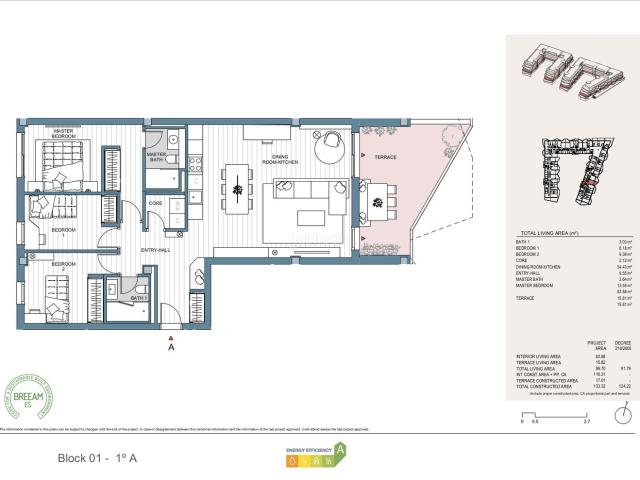 Piso en venta en Mijas, Las Flores. PISO de Lujo de 3 dormitorios con 16 m2 terraza. Pisos.
