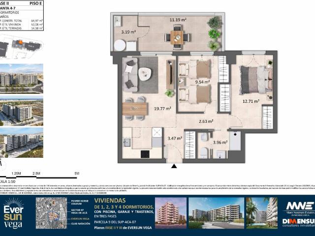 Piso en Venta en Nueva Almería Cortijo Grande Vega de Acá